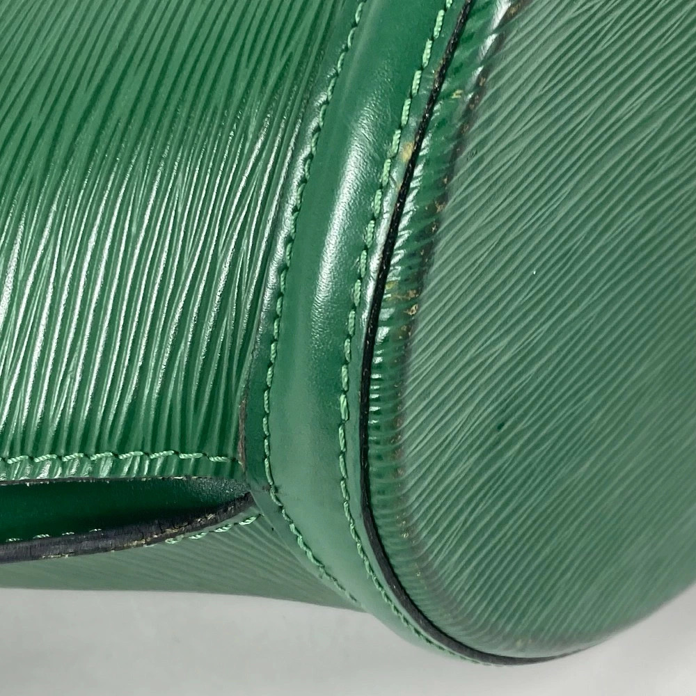 Louis Vuitton Bag Shopping Epi Jacques Saint Handbag Green Borneo Tote Shoulder - Picture 9 of 15